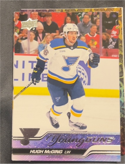 2023-24 Upper Deck Young Guns #469 Hugh McGing — front