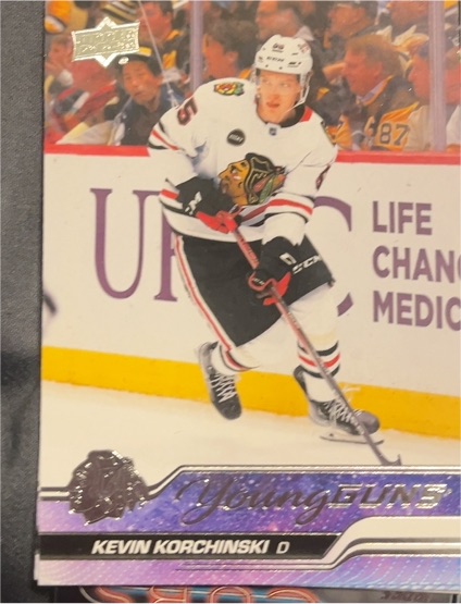 2023-24 Upper Deck Series 2 #486 Kevin Korchinski — front