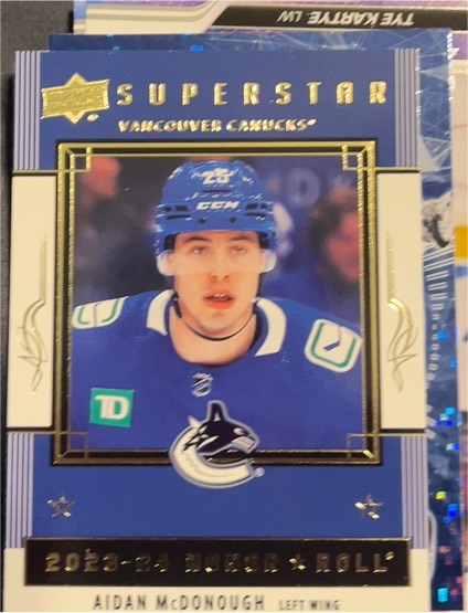 2023-24 Upper Deck Series 2 Honor Roll #HR53 Aidan McDonough — front