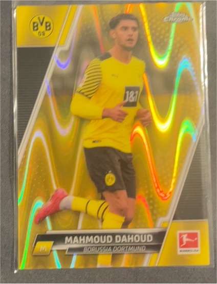 2021-22 Topps Chrome Bundesliga #33 Mahmoud Dahoud — front