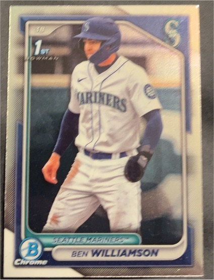 2024 Bowman #BP-67 Ben Williamson — front