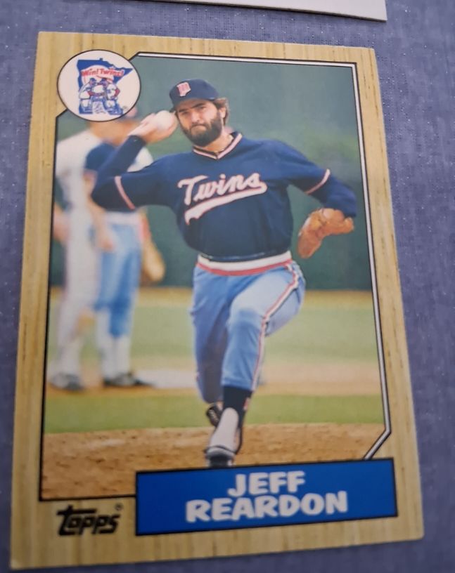 1987 Topps Traded #98T Jeff Reardon — front