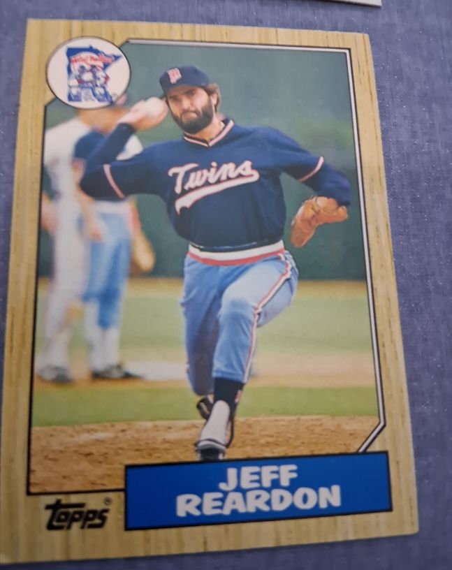 1987 Topps Traded #98T Jeff Reardon — front
