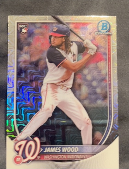 2025 Bowman Chrome #29 James Wood — front