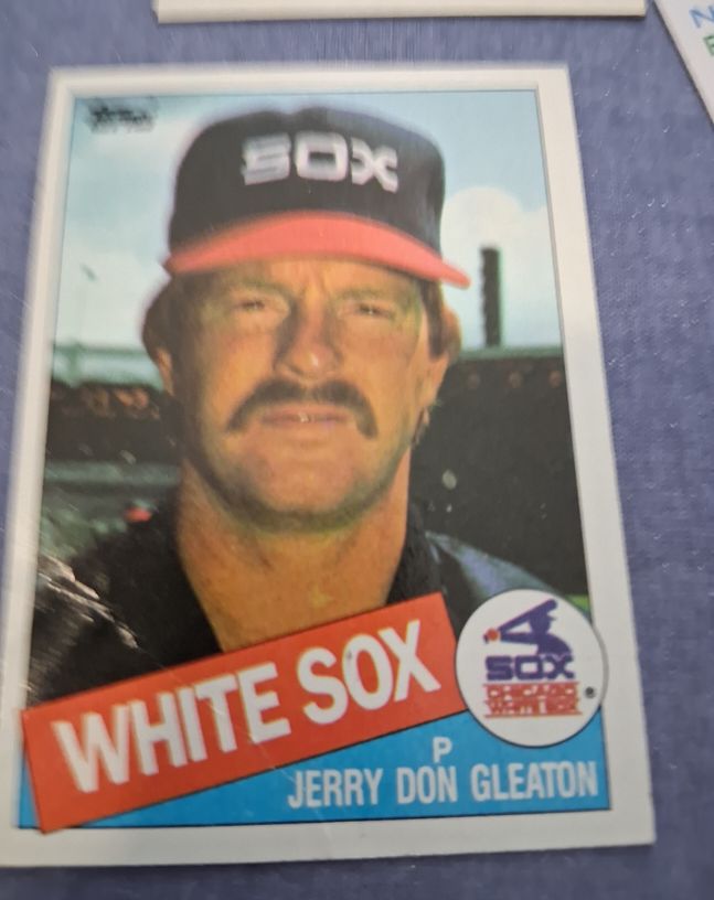 1985 Topps #216 Jerry Don Gleaton — front