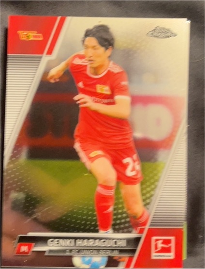2021-22 Topps Chrome Bundesliga #17 Genki Haraguchi — front