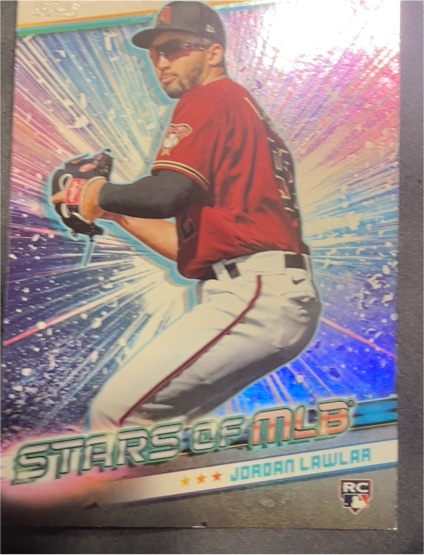 2024 Topps Stars of MLB #SLMB-4 Jordan Lawlar — front