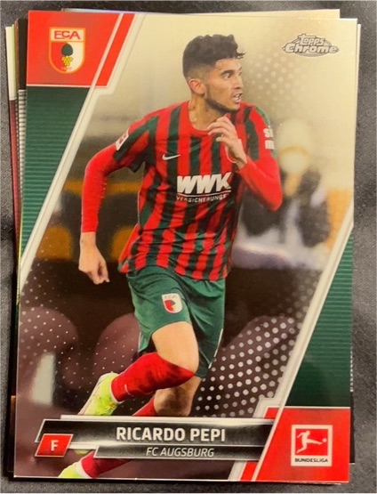 2021-22 Topps Chrome Bundesliga #63 Ricardo Pepi — front