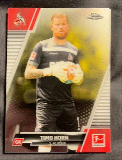 2021-22 Topps Chrome Bundesliga #58 Timo Horn — front