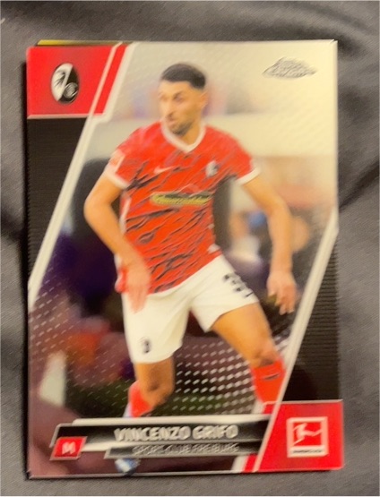 2021-22 Topps Chrome Bundesliga #41 Vincenzo Grifo — front