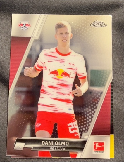 2021-22 Topps Chrome Bundesliga #60 Dani Olmo — front