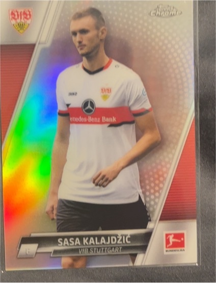 2021-22 Topps Chrome Bundesliga #88 Sasa Kalajdžić — front