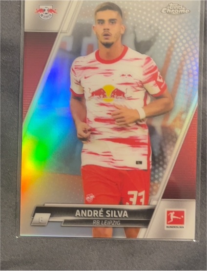 2021-22 Topps Chrome Bundesliga #62 André Silva — front