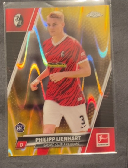 2021-22 Topps Chrome Bundesliga #43 Philipp Lienhart — front