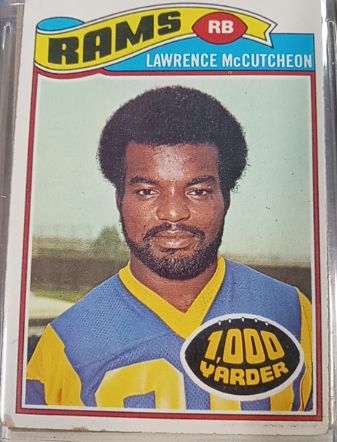 1977 Topps #375 Lawrence McCutcheon — front