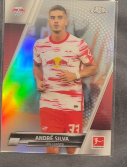 2021-22 Topps Chrome Bundesliga #62 André Silva — front
