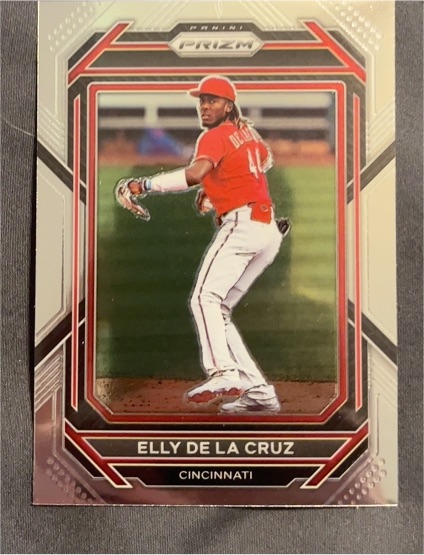 2023 Panini Prizm #92 Elly De La Cruz — front
