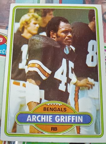 1980 Topps Football #457 Archie Griffin — front