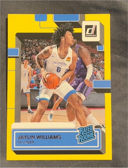 2022-23 Panini Donruss #241 Jaylin Williams — front