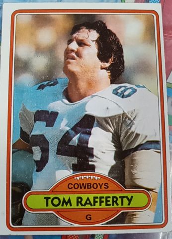 1980 Topps #300 Tom Rafferty — front