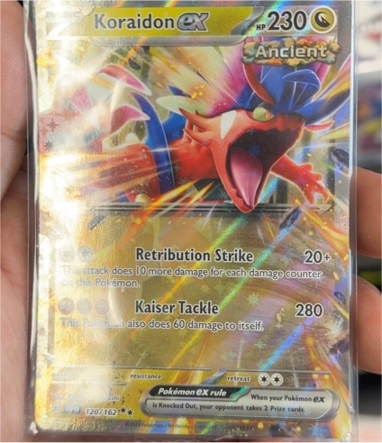 2024 Pokémon SV05: Temporal Forces #120/162 Koraidon ex — front