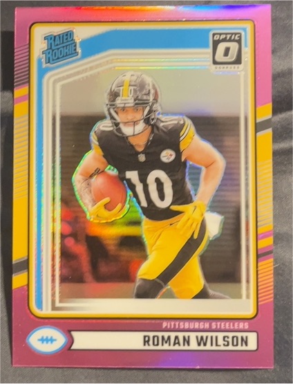 2024 Panini Donruss Optic #348 Roman Wilson — front