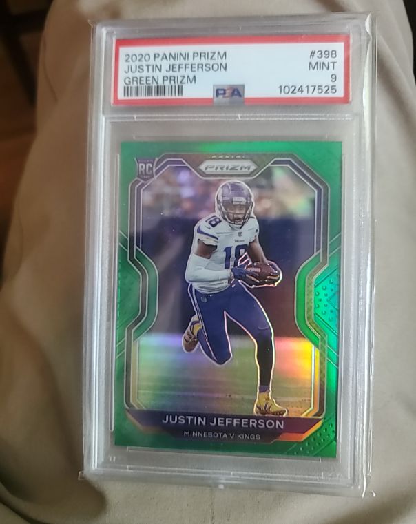 2020 Panini Prizm #398 Justin Jefferson — front