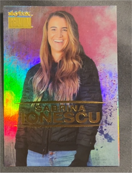 2021 Skybox Metal Universe Champions Skybox Premium #S-44 Sabrina Ionescu — front