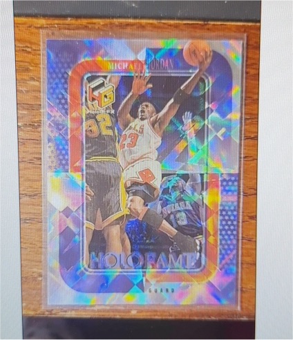 1999-00 Upper Deck HoloGrFX #HF-1 Michael Jordan Holofame — front