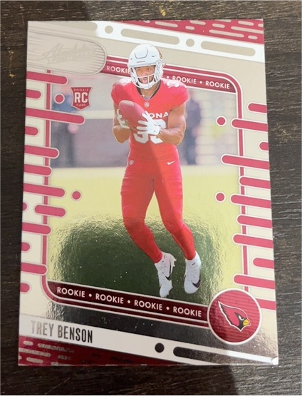 2024 Panini Absolute Football #161 Trey Benson — front