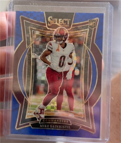 2024 Panini Select #76 Mike Sainristil — front