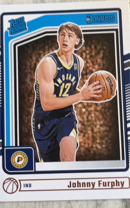 2024-25 Donruss #242 Johnny Furphy — front