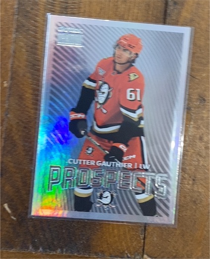 2024-25 Skybox Metal Universe #PP-29 Cutter Gauthier Premium Prospects — front