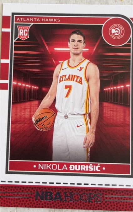 2024-25 Panini NBA Hoops #273 Nikola Đurišić — front