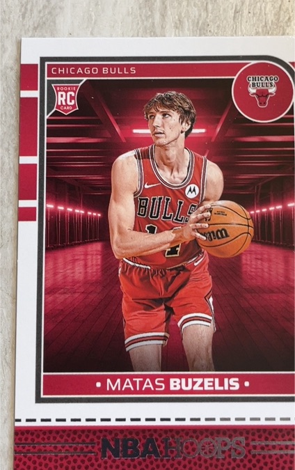 2024-25 Panini NBA Hoops #241 Matas Buzelis — front