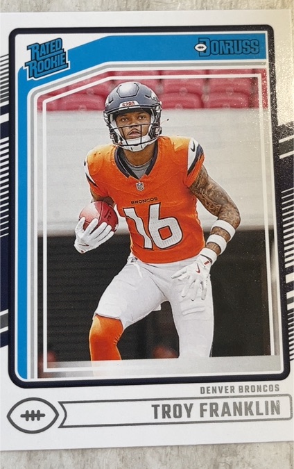 2024 Donruss #338 Troy Franklin — front