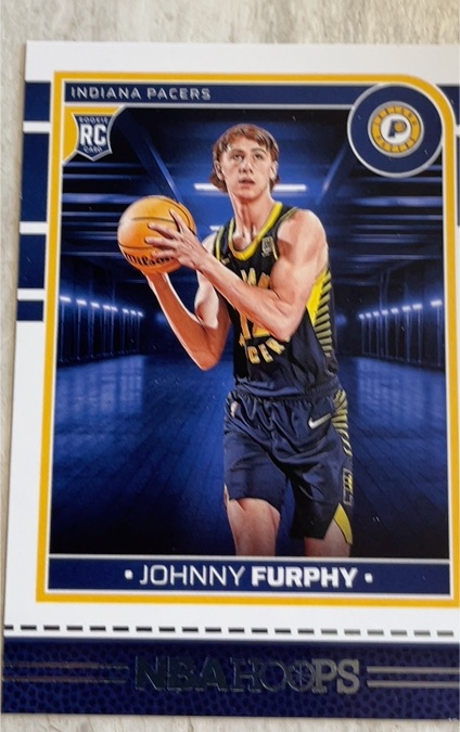 2024-25 Panini NBA Hoops #265 Johnny Furphy — front