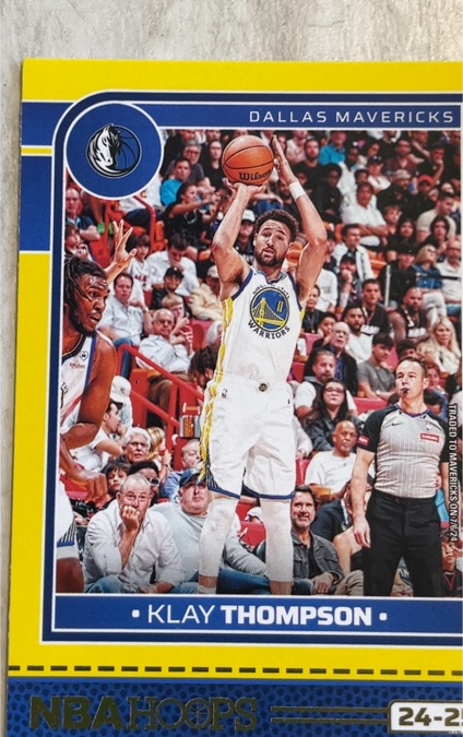 2024-25 Panini NBA Hoops #3 Klay Thompson — front