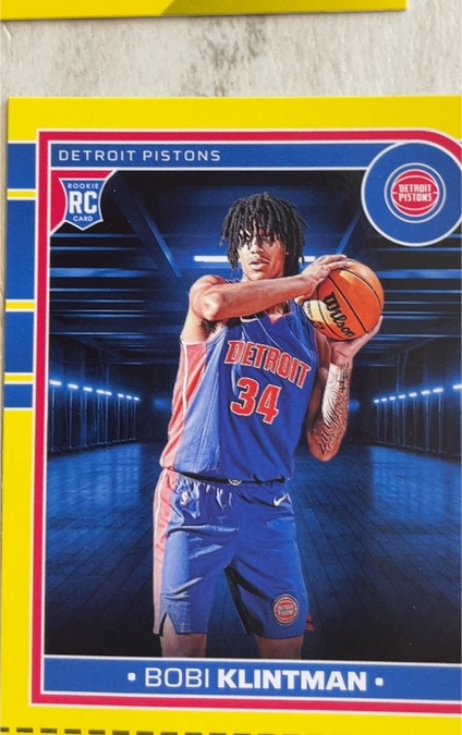 2024-25 Panini NBA Hoops #267 Bobi Klintman — front