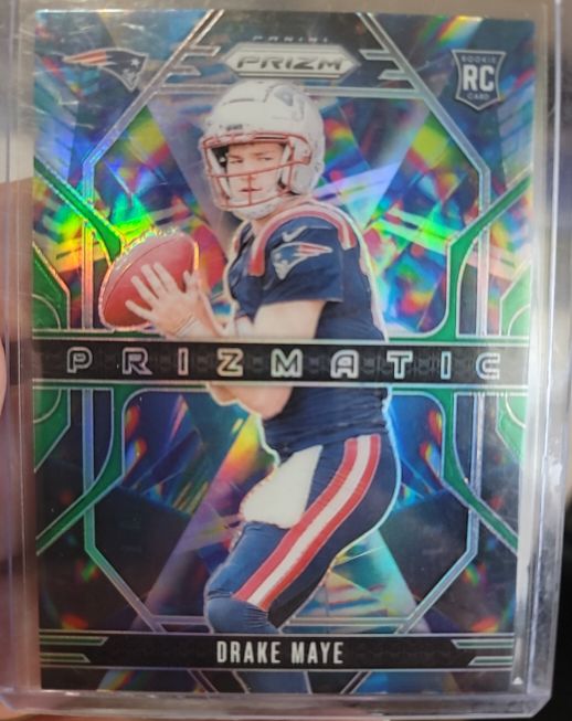 2024 Panini Prizm #2 Drake Maye Prizmatic — front