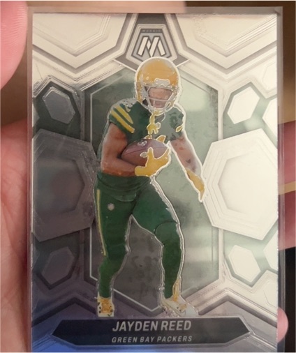 2024 Panini Mosaic #81 Jayden Reed — front