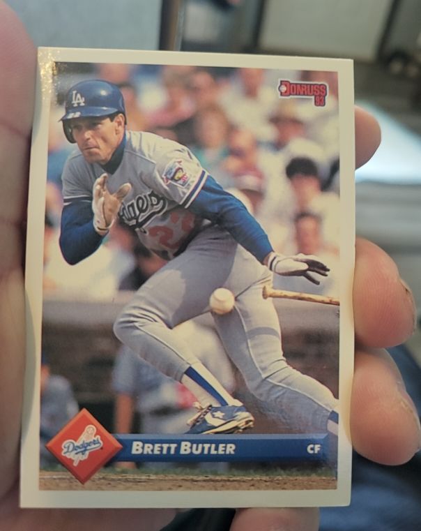 1993 Donruss #86 Brett Butler — front