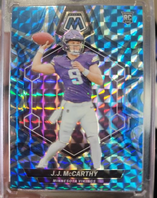 2024 Panini Mosaic #310 J.J. McCarthy — front