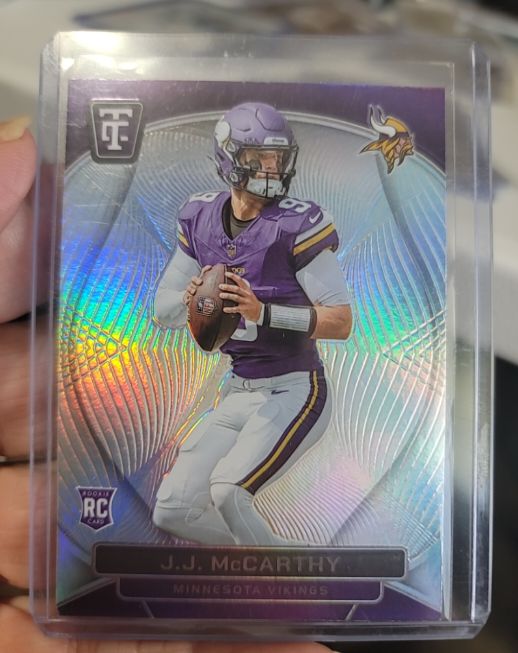 2024 Panini Totally Certified #127 J.J. McCarthy — front
