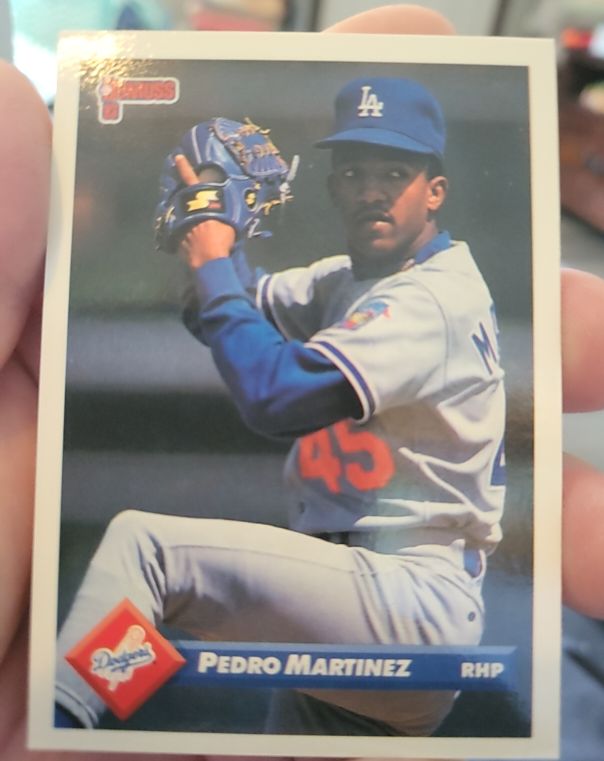 1993 Donruss #326 Pedro Martinez Los Angeles Dodgers — front