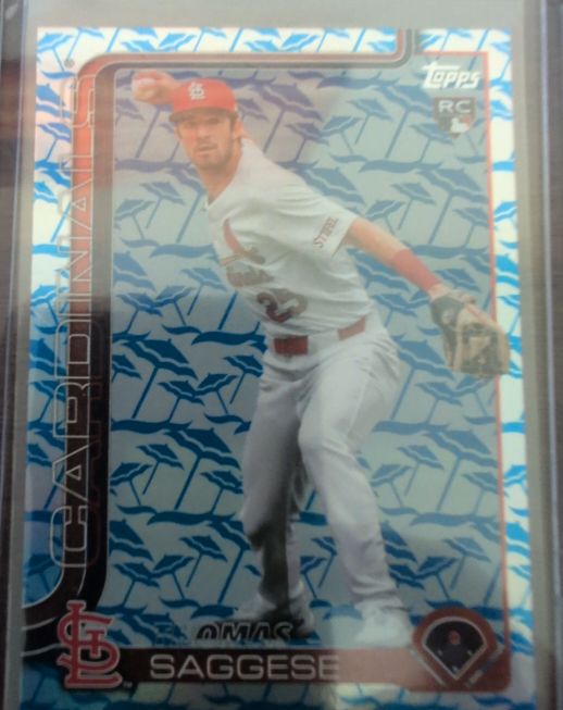 2025 Topps #463 Thomas Saggese — front