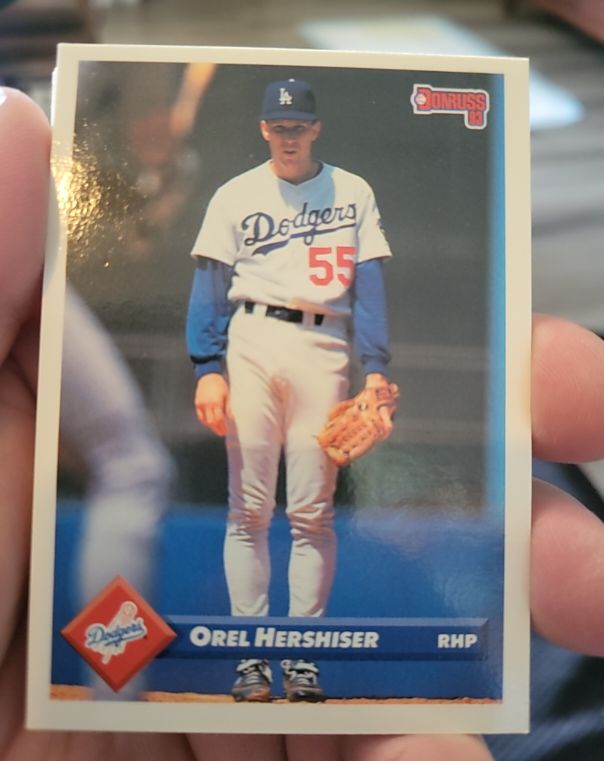1993 Donruss #274 Orel Hershiser — front