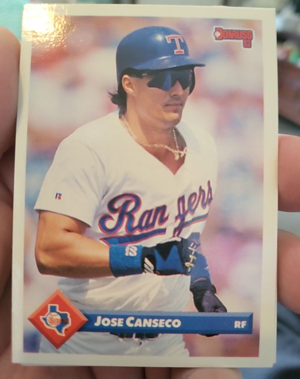 1993 Donruss #159 Jose Canseco — front