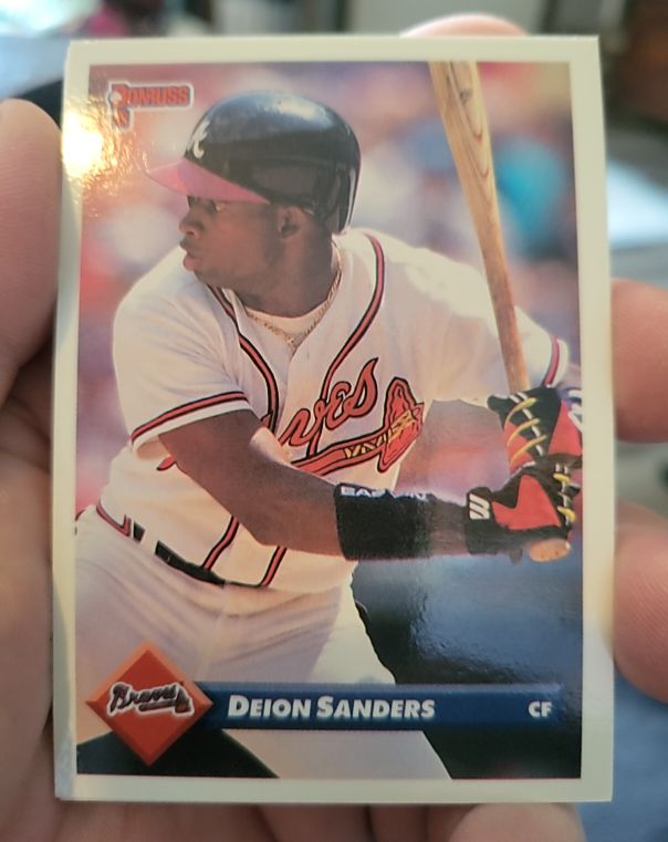 1993 Donruss #158 Deion Sanders — front