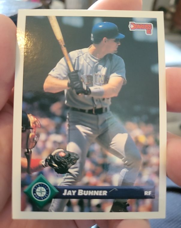 1993 Donruss #111 Jay Buhner — front